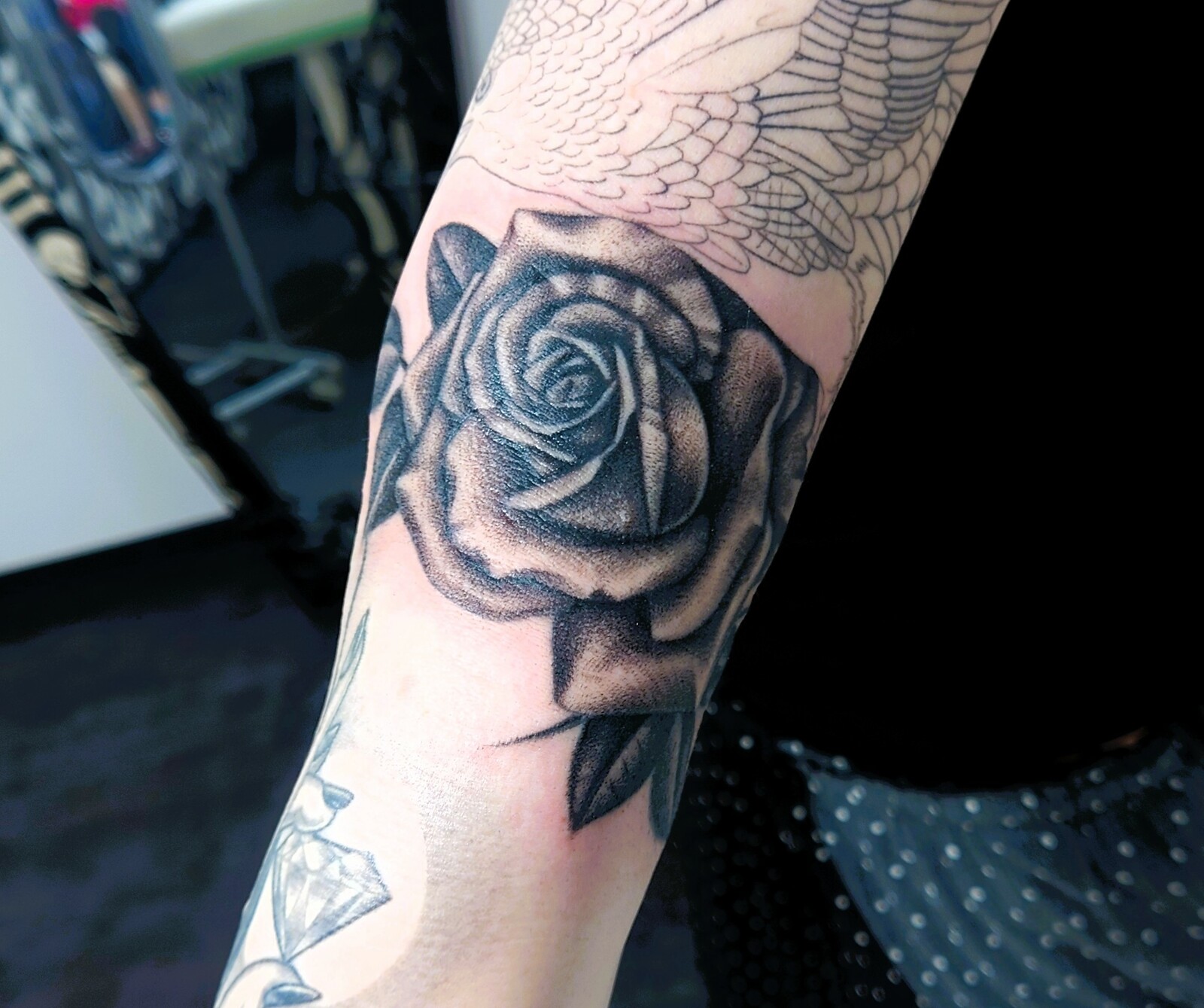 薔薇|腕　バラ　薔薇　rose